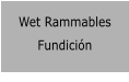Wet Rammables Fundicin